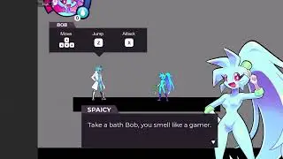 Spaicy trolling Bob