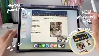 what's on my iPad Pro 2022 as a non-minimalist girl (aka a cluttered creative) 🌿🌞
