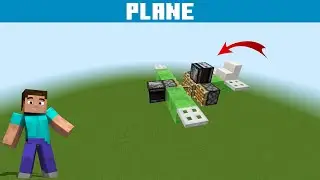 How To Make A Plane In Minecraft ✈ #shorts