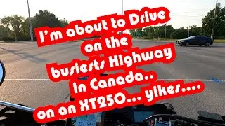 XT250 Does 401 Highway