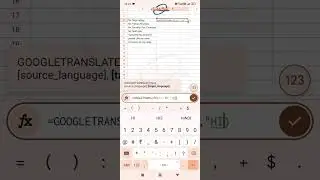 Language translates From Google Sheet l Google शीट से भाषा का अनुवाद.