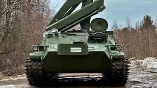 Военная приемка / МТЛБ КМУ с ремонтным модулем / ГИРТЕК