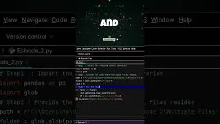 Data Consolidation - Pandas Python Code #python #dataanalysis #shorts Data Cleaning in Python