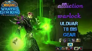 🐒Ulduar BIS Affliction Warlock T8 Gear Set WOTLK Classic🏄