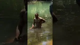 Cute Guy Splashing Around, Stealing My Heart