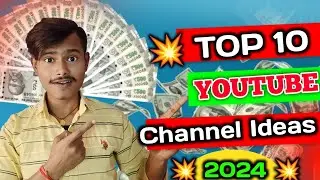 10 YouTube Channels idea's 2024 || Best YouTube Channel ideas 2024 #youtube ##manojdey
