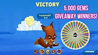 NIX IS BROKEN!! 5,000 GEMS GIVEAWAY WINNERS! #zooba #gameplay