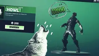 Fortnite NEW "HOWL" EMOTE ! (EARRAPE)  SEASON 6