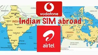 Indian SIM abroad || How to use Indian SIM Card in Canada or US
