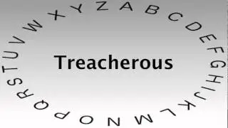 SAT Vocabulary Words and Definitions — Treacherous