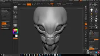 Alien Zbrush Speed Sculpt