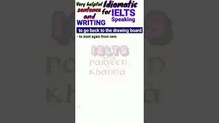 back to the drawing board (IELTS idiom) 