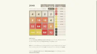 2048 - 2048 in 33.572 World Record