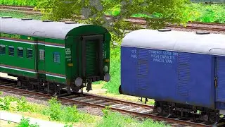 ICF ARMY COUPLING ICF PARCEL VAN | BUMPY RAILROAD | Train Simulator | Railwork 3 | NTG GAMING