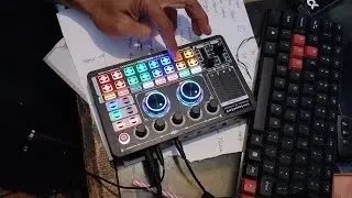 Unboxing f999 Foundcard | Alat Audio Live Streaming Tiktok