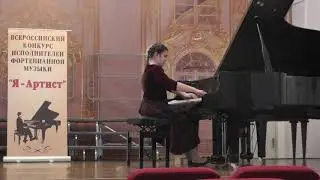624. Рожкова Арина (12 лет)/Д.Кабалевский. Соч.38 № 10 Прелюдия cis-moll.