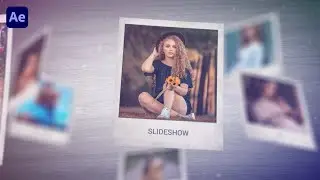 Falling Photo Frame Slideshow In After Effects | After Effects Tutorial | Effect For You
