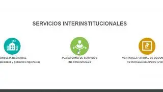 Plataforma de servicios institucionales