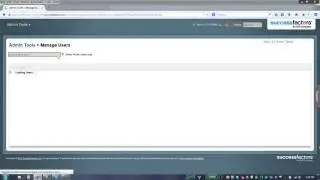SAP Successfactors Demo