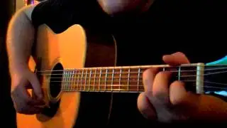 Ben Harper - Another lonely day guitar cover (very short version)