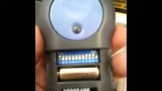Merlin M802 programming instructions