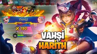 HARITH'AYA BAKARSANIZ VAHŞİ ATARSINIZ😎 - Mobile Legends