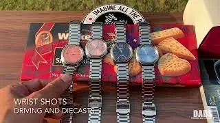 COOL HMT Kohinoor Watches in Matt Salmon, Sunburst Salmon, Dark Blue, Light Blue Unboxing & Review