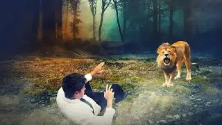 Photoshop Manipulation Tutorial - adding smoke lights Effects-Loin-Boy