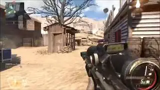 Black Ops 2 Online Multiplayer - Campers Owned With DSR Sniper!
