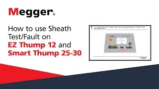 How to Perform Sheath Test and Sheath Fault on EZ Thump and Smart Thump 25-30