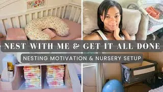 Nest With Me + Get It All Done: Baby Girl Nursery Setup featuring Mika & Mickey Bassinet