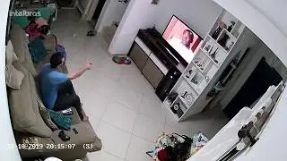 Imagem real de fantasma capturada em câmera de segurança