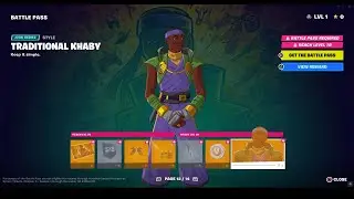 Khaby Lame Fortnite ALL Battle Pass Rewards! Chapter 4 Skins and Emote (Point & Shoot Emote)