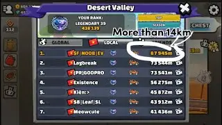 87,9km in Desert Valley with CCEV