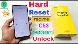 Как сделать полный сброс Realme C53 — забытый пароль/сброс к заводским настройкам //C53 -  Password