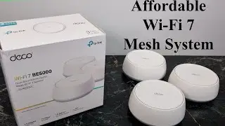 TP-Link Deco BE25 Be5000 Mesh Wi-Fi 7 System