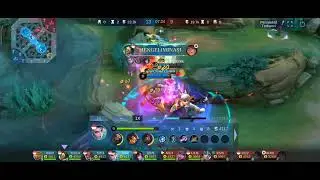 Melawan Lawan di Atas Luar Nalar Alice so cool & Hanabi be stronger with all players on Roamed