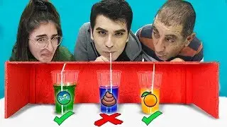 NE İÇTİĞİNİ BİL 1000 TL KAZAN CHALLENGE !! ft. İrem & Mc Yaralı