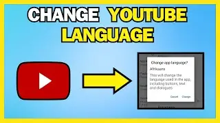 How To Change Language In Youtube App