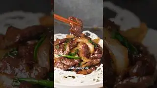 Mongolian Beef JUST like Chinese Takeout!