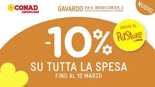 CONAD GAVARDO ha aperto