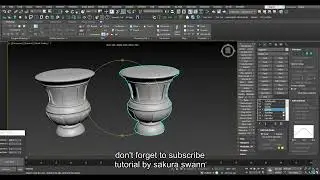 3ds max tuto- 3D vase modeling