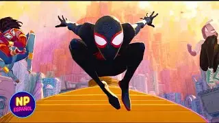 The New Spider-Group Goes to India | Spider-Man: Across the Spider-Verse (2023) | Now Español