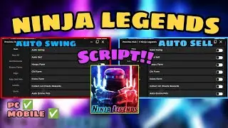 Ninja Legends | Proxima Hub Script Insane Auto Farm| Working Mobile,PC | Roblox | 2023