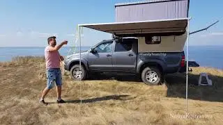 Toyota Hilux Автомобильная маркиза Use-RooF