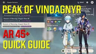 Genshin Impact: Peak of Vindagnyr Level 90 Solo Easy Guide
