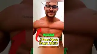 Lo tiene partido en 3😱 #viral #fitness #gym