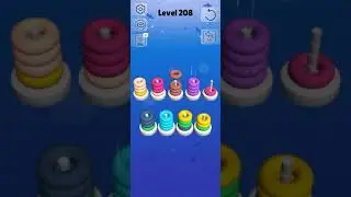 Soda Sort Puzzle Level 208 Walkthrough