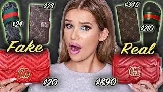 Comparing FAKE vs REAL Designer Items.. What's Better?! *CHEAP vs EXPENSIVE*