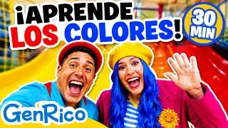 Aprende Los Colores con PK y Leo | Learn The Colors In Spanish | GenRico Kids
